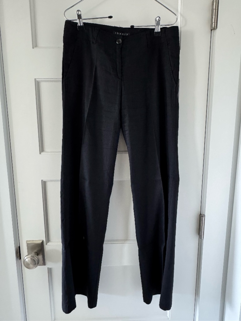 Theory Women's Black Chinos